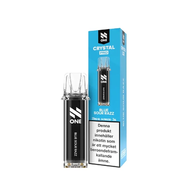 N One Crystal PRO Pod - Blue Sour Razz 20mg